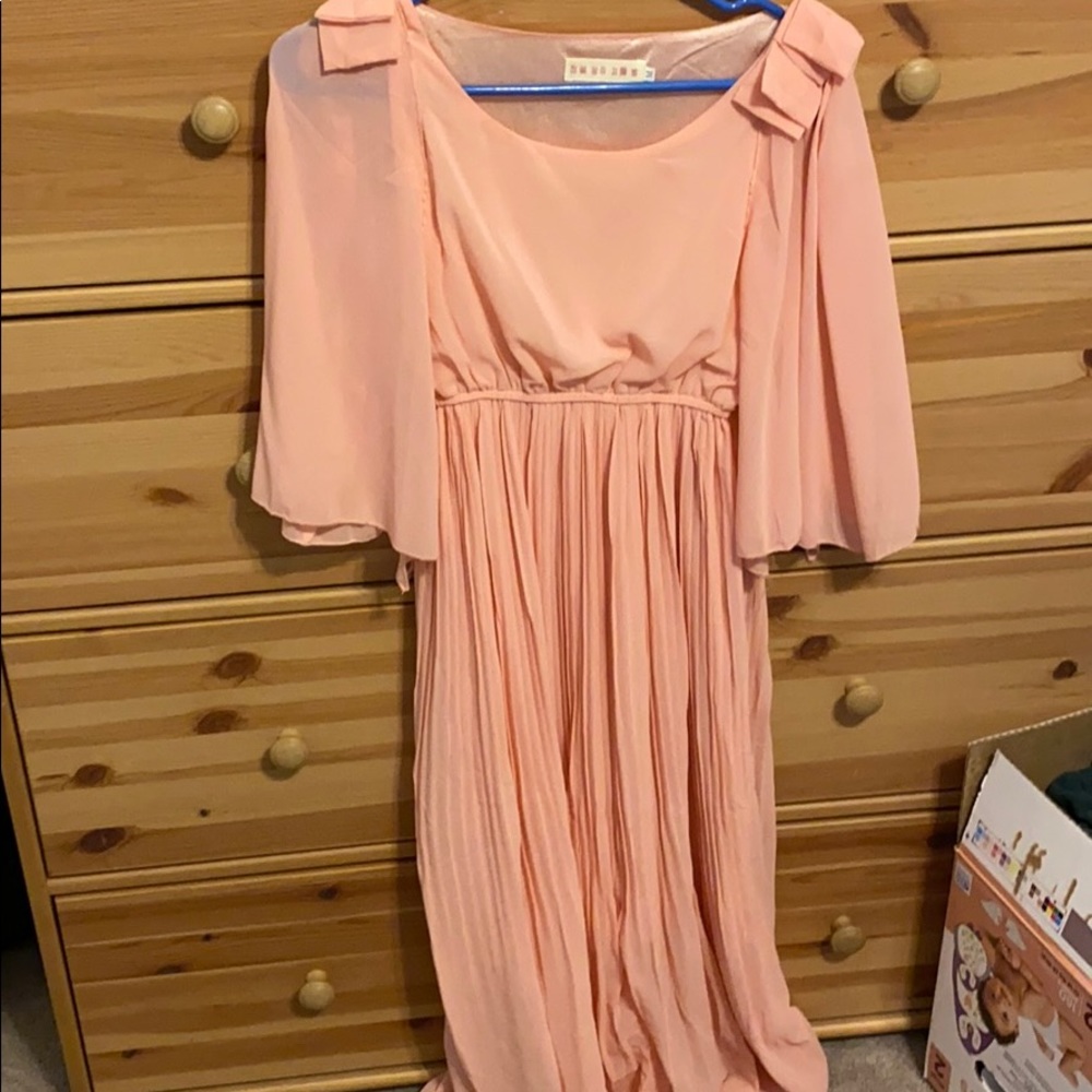 Pink dress